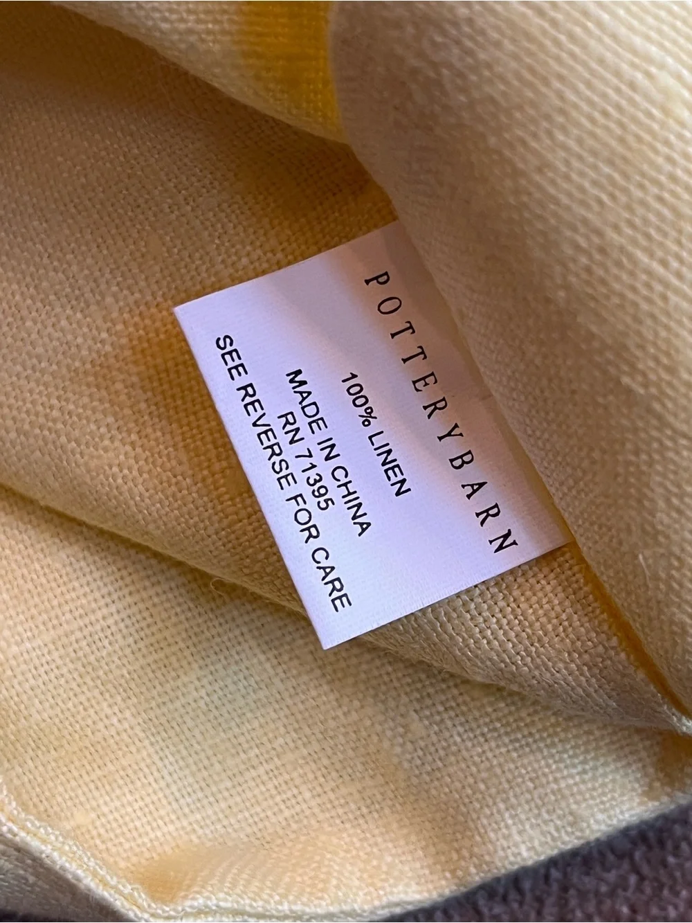 Pottery Barn Linen Pillow Sham 20